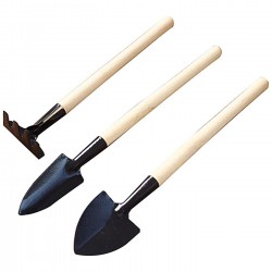 Набір для догляду за кімнатними рослинами та розсадою з 3-х предметів (2 лопатки і міні-культіварор) Набір для догляду за кімнатними рослинами та розсадою з 3-х предметів (2 лопатки і міні-культіварор)