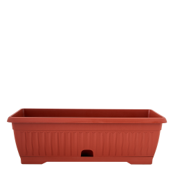 Вазон з підставкою балконний Терра 50см