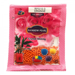 Гідрогель Rainbow pearl декоративний , 10 гр помаранчевий 