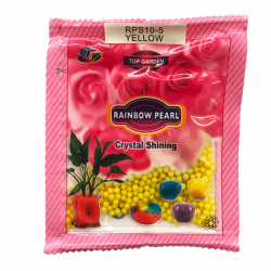 Гідрогель Rainbow pearl декоративний , 10 гр жовтий Гідрогель Rainbow pearl декоративний , 10 гр жовтий