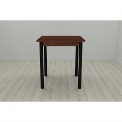 Стіл кухонний Агата 75x70x70 Чорний ДСП Венге 16мм (AGA0010) Стіл кухонний Агата 75x70x70 Чорний ДСП Венге 16мм (AGA0010)