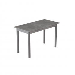 Стіл кухонний Маріо 75x120x70 Сірий ДСП Бетон 16мм (MAR0056)