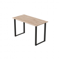 Стіл письмовий Кнап 2 750x1000x600 Чорний метал ДСП Дуб Сан-Марино 16 мм (KNAP2002) Стіл письмовий Кнап 2 750x1000x600 Чорний метал ДСП Дуб Сан-Марино 16 мм (KNAP2002)