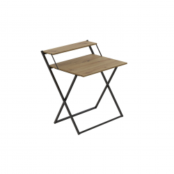 Стіл трансформер Компакт 2 750x790x720 Чорний метал ДСП Дуб Артизан 16 мм (KOM206) Стіл трансформер Компакт 2 750x790x720 Чорний метал ДСП Дуб Артизан 16 мм (KOM206)