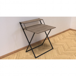 Стіл трансформер Компакт 2 750x790x720 Чорний метал ДСП Дуб Сонома Трюфель 16 мм (KOM205) Стіл трансформер Компакт 2 750x790x720 Чорний метал ДСП Дуб Сонома Трюфель 16 мм (KOM205)