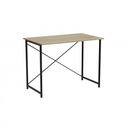 Стіл письмовий Line Лайт 750x1000x600 Чорний метал ДСП Дуб Сонома 16 мм (LINE111) Стіл письмовий Line Лайт 750x1000x600 Чорний метал ДСП Дуб Сонома 16 мм (LINE111)