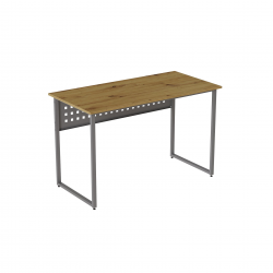 Комп'ютерний стіл Майк 75x100x60 сірий ДСП Дуб Артізан 16мм (MAYK2196)