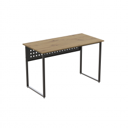 Комп'ютерний стіл Майк 75x100x60 чорний ДСП Дуб Артізан 16мм (MAYK2198)