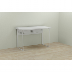 Комп'ютерний стіл Майк 75x100x70 білий ДСП Біле 32мм ( MAYK096)