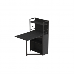 Стіл книжка з етажеркою Практик 1 1200x640x990 Чорний метал ДСП Сосна Кембра 16 мм (PRA103) Стіл книжка з етажеркою Практик 1 1200x640x990 Чорний метал ДСП Сосна Кембра 16 мм (PRA103)