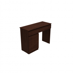 Стіл комп'ютерний Віто 750x1000x400 ДСП Венге Магія 16 мм (STO403)