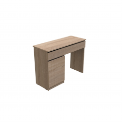 Стіл комп'ютерний Віто 750x1000x400 ДСП Дуб Сонома 16 мм (STO404)