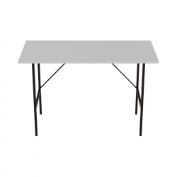 Стіл письмовий TIME Тайм 750x1200x600 Чорний метал ДСП Білий 16 мм (TIME122) Стіл письмовий TIME Тайм 750x1200x600 Чорний метал ДСП Білий 16 мм (TIME122)