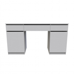 Стіл комп'ютерний Віто 2 750x1400x500 ДСП Білий 16 мм (STO415) 