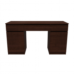 Стіл комп'ютерний Віто 2 750x1400x500 ДСП Венге Магія 16 мм (STO417)