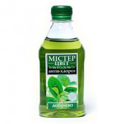 Добриво Містер Цвіт Антіхлороз 300мл Добриво Містер Цвіт Антіхлороз 300мл