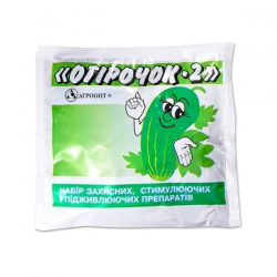 Огірочок 2. Набір захисних, стимулюючих та підживлюючих препаратів Огірочок 2. Набір захисних, стимулюючих та підживлюючих препаратів