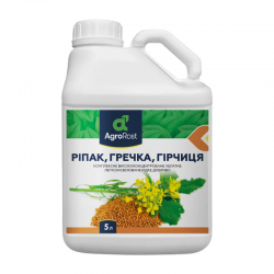 Мікродобриво АгроРост Ріпак, Гречка, Гірчиця 5л. Мікродобриво АгроРост Ріпак, Гречка, Гірчиця 5л.