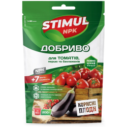 Добриво рідке органічне Стимул Natural (550 мл) для томатів, перцю, баклажанів