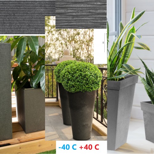 Морозостійкі вуличні вазони