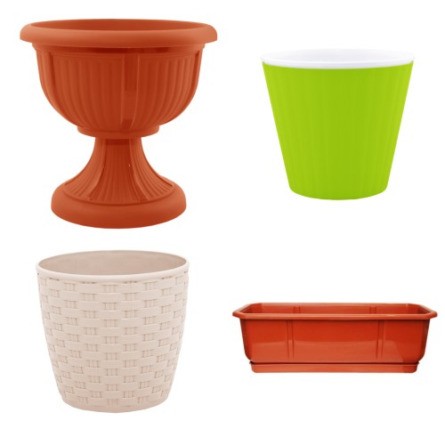 Горщики пластикові для квітів