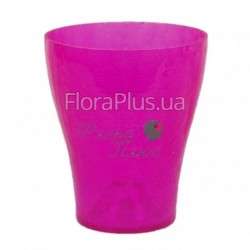 Вазон для орхідей склянний 14.001.14 рожевий Вазон для орхідей склянний 14.001.14 рожевий