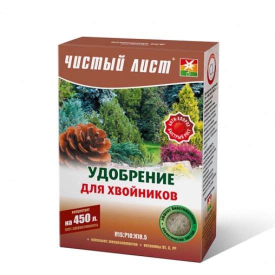 Мінеральне добриво для хвой кристалічне Чистий Лист 300гр