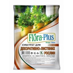 Субстрат для декоративно-листяних рослин 7л Флора Плюс