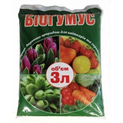 Біогумус органічне добриво 3л