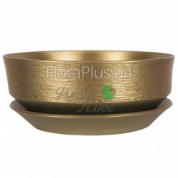 Горщик з підставкою Плошка Люкс