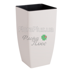 Вазон з автополивом Квадро з вставкою 27*27*51см