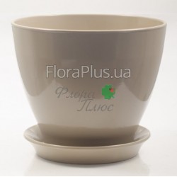 Горщик з підставкою Ксенія Глянець КС7