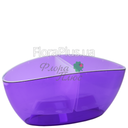 Вазон 'Орхідея' овальний зі вставкою Вазон 'Орхідея' овальний зі вставкою