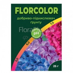 Мінеральне добриво FLORCOLOR (Флорколор) підкислювач грунту 25г Мінеральне добриво FLORCOLOR (Флорколор) підкислювач грунту 25г
