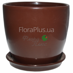 Горщик з підставкою Осінь Преміум 1л Горщик з підставкою Осінь Преміум 1л