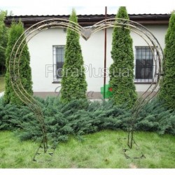 Арка садова серце