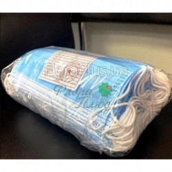 Маска медична тришарова з фільтром (мельтблаун), маска хірургічна з фільтром і затискачем для носа Маска медична тришарова з фільтром (мельтблаун), маска хірургічна з фільтром і затискачем для носа