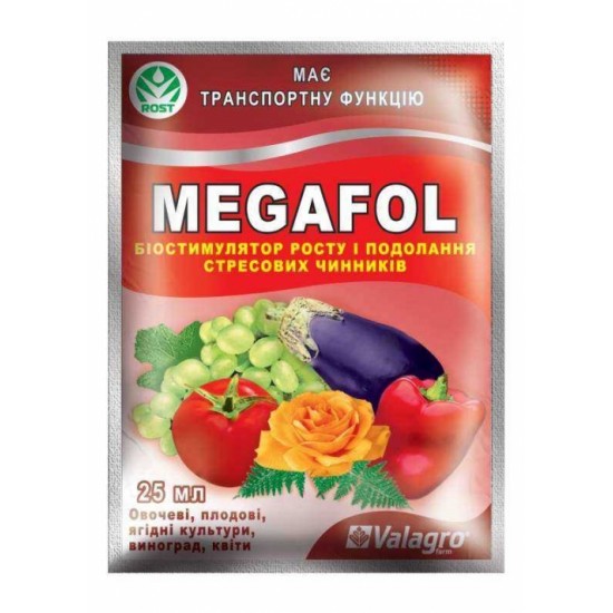 Біостимулятор росту megafol (Мегафол) 25мл valagro (Валагро)