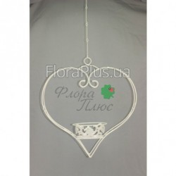 Підставка для квітів Підвіска серце 1. Підставка для квітів Підвіска серце 1.