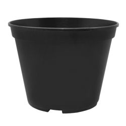 Вазон для розсади круглий 10,0*7,5см (чорний) Вазон для розсади круглий 10,0*7,5см (чорний)