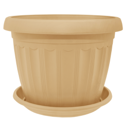 Вазон з підставкою Терра (кольорові)