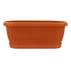 Вазон з підставкою Терра кактусовка 26,5*10,2